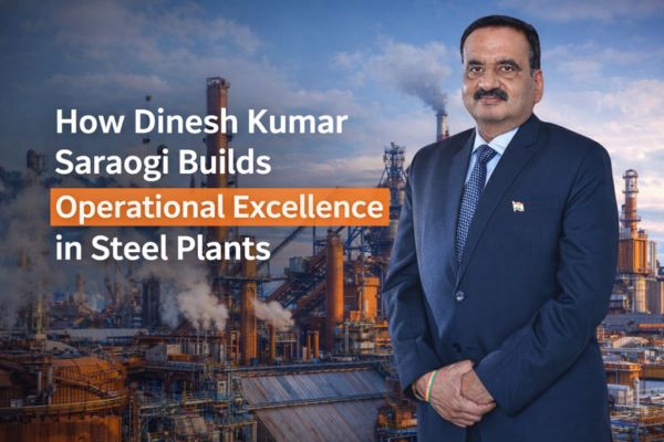 Dinesh Kumar Saraogi Builds Operational Excellence in Steel Plants
