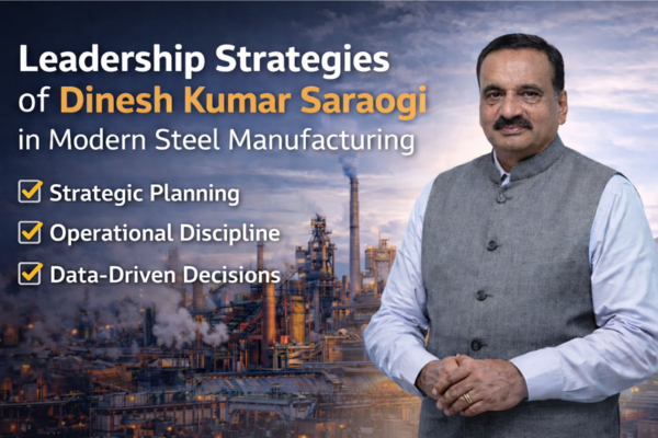 Leadership Strategies of Dinesh Kumar Saraogi in Modern Steel Manufacturing